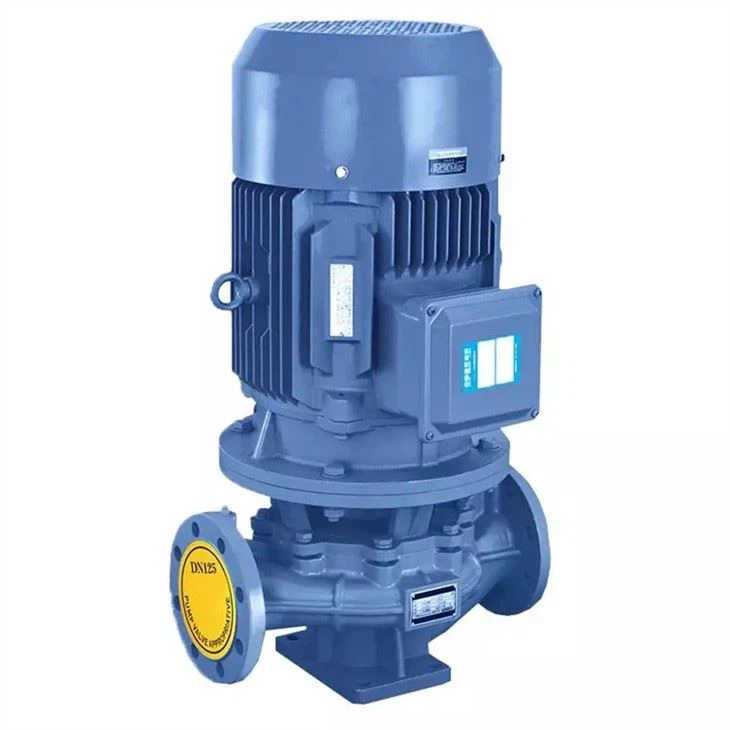 220v Circulating End Suction Discharge Diameter Inline Pump For Commercial Building Apartment System