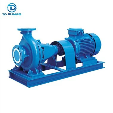 Bomba de carcassa de volutes d'una sola etapa Eficiència Gran capacitat 40Hp Bomba d'aigua d'aspiració final